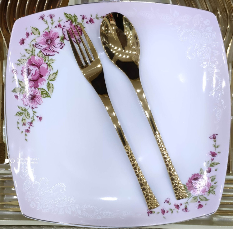 سرویس قاشق و چنگال یونیک آلمان مدل سنگی