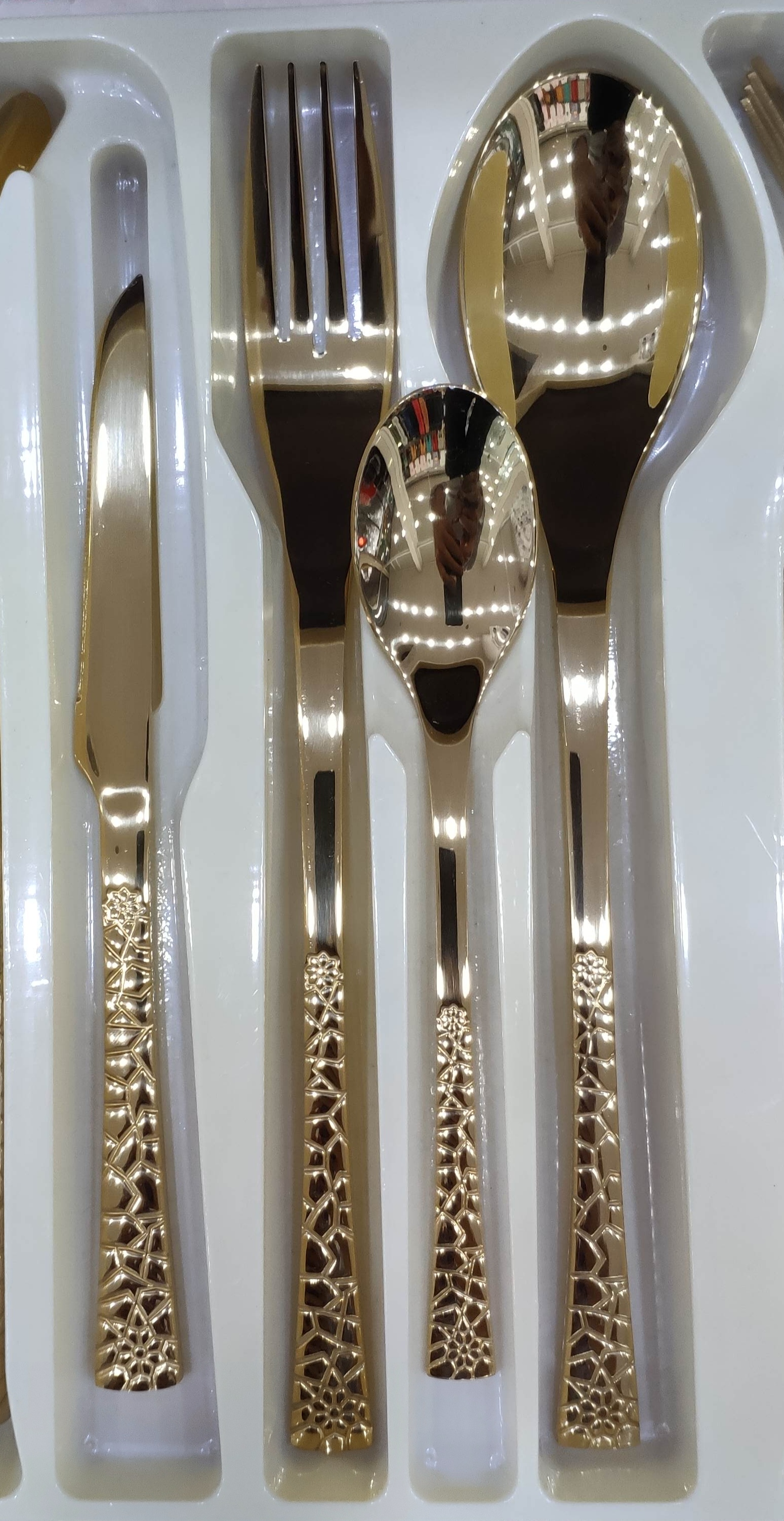 سرویس قاشق و چنگال یونیک آلمان مدل سنگی