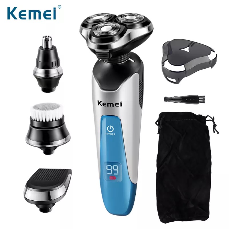 ماشین سه تیغ و اصلاح کیمی مدل KM:5390 اصلی