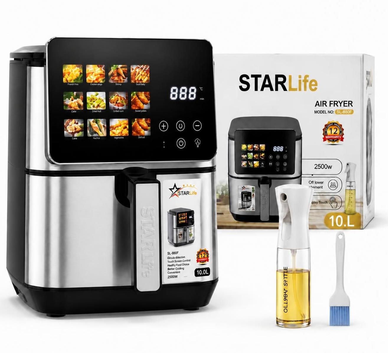 سرخ کن رژیمی استارلایف مدل SL: 880F